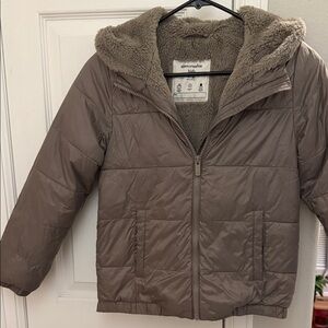 Abercrombie & Fitch Kids Puffer Jacket - Taupe